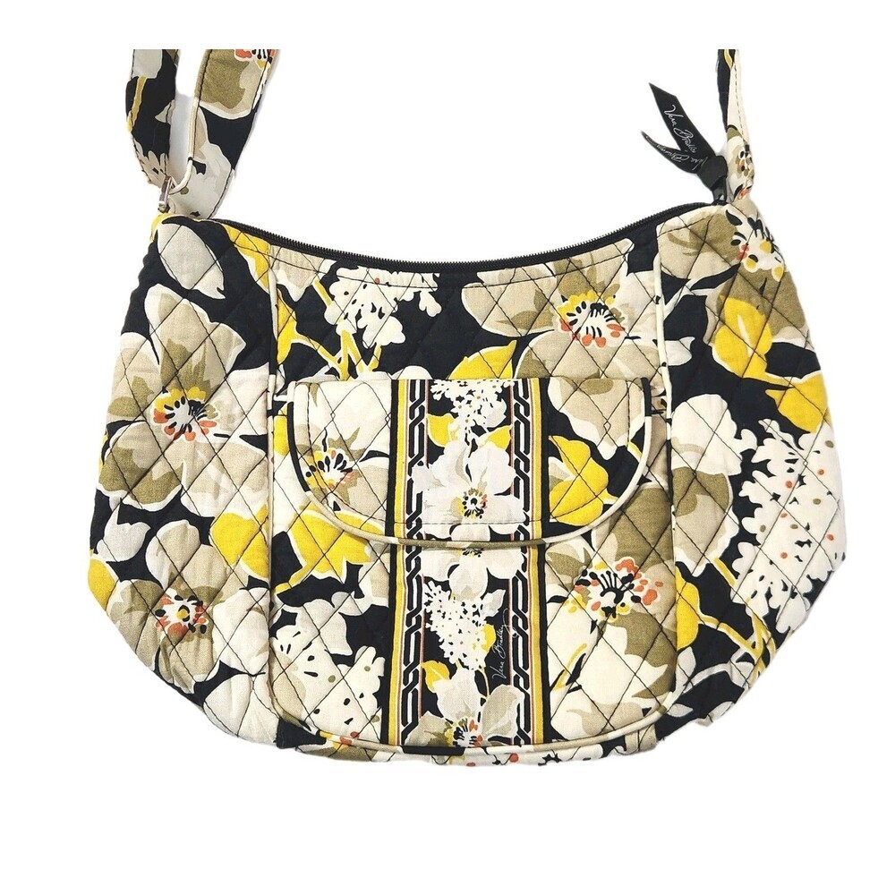 Vera Bradley Cassidy Bag Dogwood Quilted Floral Crossbody Purse Boho Lightweight - Picture 6 of 12